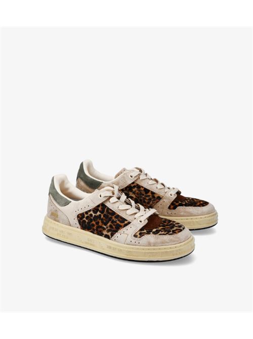 QUINN-D PREMIATA | QUINNDVAR 7647 BEIGE/ANIM. LEO